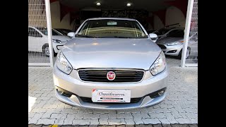 Fiat Grand Siena Attractive 14 MPI 8V Flex Manual 2018 [upl. by Annaynek]