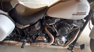 Sawicki Exhaust Sound with Arlen Ness Method Clear Intake Stage 1 Harley Sportglide [upl. by Fihsak]