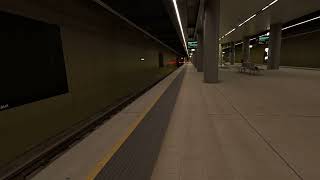 transperth B series departing airport central [upl. by Nesrac]