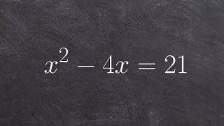 Learn how to solve a quadratic equation by factoring [upl. by Yraillih33]