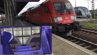 SBahn Mitteldeutschland 2 Mitfahrt BR 182 Taurus Doppelstockwagen S2 BitterfeldLeipzig Citytunnel [upl. by Gardia228]