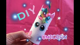 ★ DIY LAVORETTI UNICORNO DI CARTA CON ROTOLO IGIENICA  SUPER FACILI  ★ LAVORETTI CON LA CARTA [upl. by Allemrac]