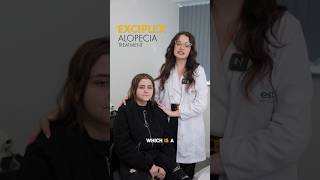 Alopecia Alicias Brave and Incredible Progress 🌟 alopecia hairloss hairregrowth exciplex [upl. by Avaria]