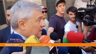 Tajani quotCina opportunità da cogliere ma non sostenga la Russiaquot [upl. by Naziaf]