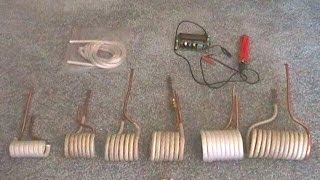 1000 Watt ZVS Induction Heater Work Coil Inductance Study [upl. by Deanna277]