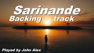 🛤️ Sarinande  backing track [upl. by Leanatan]