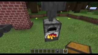 Minecraft  automatischer Ofeneinfach Tutorial [upl. by Virgil]