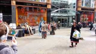 Spiritual Music Native American Indians Song  Street Performance [upl. by Casandra806]