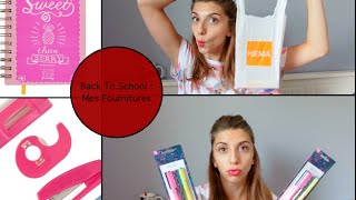 Back To School • Mes fournitures Hema Casa amp Papeteries [upl. by Simaj]