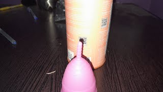 SIRONA menstrual cup unboxing and usage [upl. by Nnylirehs138]