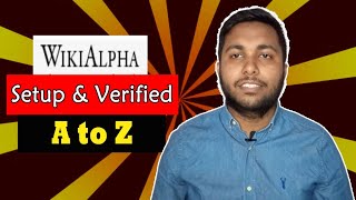 How to create WikiAlpha page  How to verified WikiAlpha  TechNu [upl. by Khorma497]