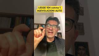 Legge 104 lieve Agevolazioni auto disabilità invalidità avvocatoinvaliditacivile inps [upl. by Tallula]