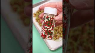 Christmas Chocolate Popcorn Recipe popcornrecipe shortsvideo [upl. by Trudnak807]