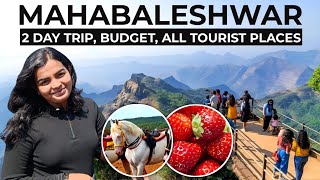 Mahabaleshwar Tourist Places  Mahabaleshwar Strawberry Farm  Mahabaleshwar Budget Trip [upl. by Derriey690]