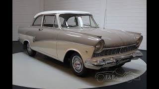 Ford Taunus 17M restored 1960VIDEO wwwERclassicscom [upl. by Eesac80]