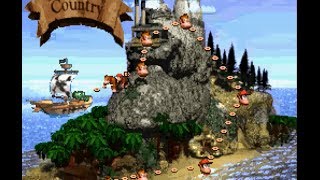 SNES Longplay  Donkey Kong Country [upl. by Belayneh547]