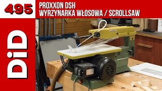 495 Proxxon DSH  wyrzynarka włosowa  Scrollsaw [upl. by Mairhpe]