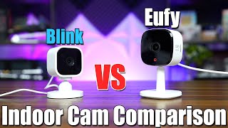 Eufy Solo 2k VS Blink Mini Indoor Camera Comparison [upl. by Reivilo]