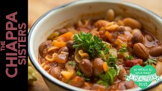 Healthy Tuscan Bean Soup [upl. by Latsyrd]