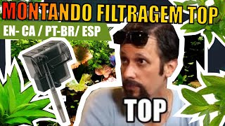 🔴 COMO MONTAR UMA FILTRAGEM EFICIENTE PARA AQUÁRIO Mr Betta [upl. by Yesnnyl471]