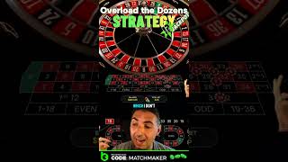 Dozen Strategy On Roulette roulettestrategy bcgame bettingsystem [upl. by Atsirak240]