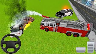 Camión de Bomberos al Rescate  Fire Rescue 911 Simulator 3D  Juegos Android [upl. by Onihc]