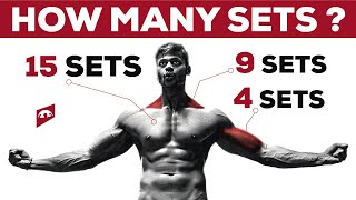 HOW MANY SETS FOR MAXIMUM MUSCLE GROWTH  INFO BY ALL ABOUT NUTRITION [upl. by Felizio]