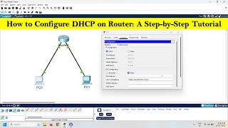 How to configure DHCP in router  DHCP configuration in router [upl. by Orfield]