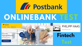 Postbank  So Girokonto und Geschäftskonto eröffnen  Test und Erfahrung der Onlinebank mit Filiale [upl. by Nonnair]