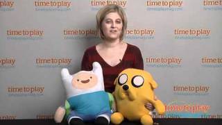 Adventure Time Slamacow Finn and Slamacow Jake from Jazwares [upl. by Euqinamod]