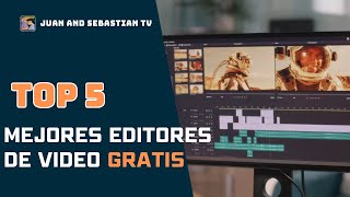 5 MEJORES EDITORES de VÍDEO ¡GRATIS para VÍDEOS PROFESIONALES LINK EN LA DESCRIPCION [upl. by Iarahs]