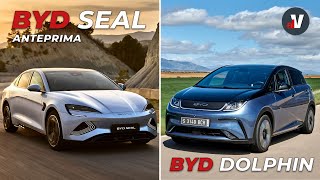 BYD tutte le auto in arrivo in Italia • Anteprima [upl. by Ayotahs697]