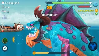 Hungry Shark Evolution  Giant Monster Enemy SHARKNAROK New Skin Update  All 26 Sharks Unlocked [upl. by Birck]