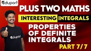 Plus Two Maths  Integrals  Properties of Definite Integrals  Eduport Plus Two [upl. by Akienahs238]