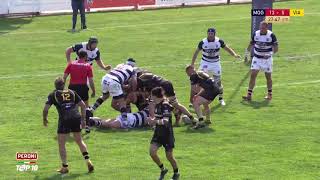 Highlights Mogliano Rugby 1969 v Rugby Viadana 1970 1826 TOP10 Giornata 18 202021 [upl. by Eyde477]