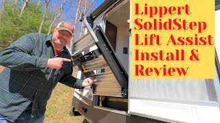 Lippert SolidStep Lift Assist Install and Review [upl. by Anahpets]