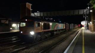 HD GBRf Rainbow livery 66720 tows brand new Thameslink 700128 at Paddock Wood  2817 [upl. by Nordine]