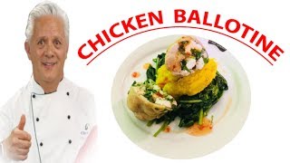 How To Make Chicken Ballotine by James Pulham  Recipe  One Shot Simple Cooking [upl. by Gibbeon935]