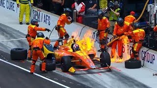 Craziest PIT STOP FAILS 2018 [upl. by Itsim585]