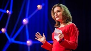 Chrystia Freeland The rise of the new global superrich [upl. by Ecnerual]