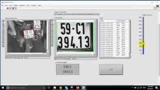 license plate recognition with labview [upl. by Reivaz13]