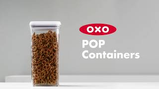 OXO POP Containers [upl. by Leirbma]