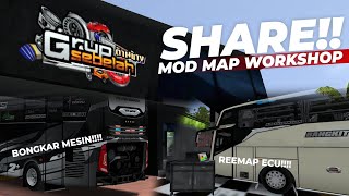 SHARE MOD MAP WORKSHOP GRUB SEBELAAHHHH [upl. by Lairea]