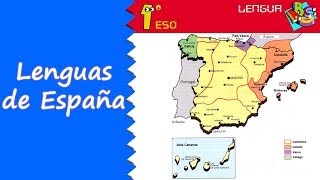 Las lenguas de España 1º ESO Lengua [upl. by Oloap900]