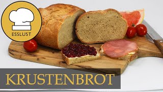 Schnelles KRUSTENBROT mit Joghurt [upl. by Nilyahs]