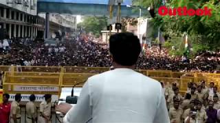 Elphinstone stampede MNS chief Raj Thackeray addresses rally in Mumbai [upl. by Atalaya]