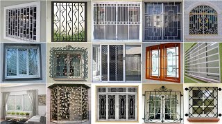 Latest Window Grill Design 2024  Aluminium Window Grill Design  Window Design for House [upl. by Rab]