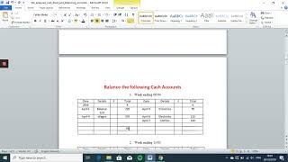 Basic Balancing of Analysed Cash Books JC Business [upl. by Hillyer]