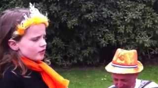 Amira Willighagen  First Ever Public Performance  3042011 Queensday  Then only 7 years old [upl. by Ric234]