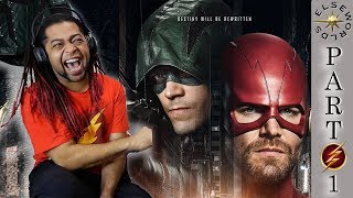 quotThe Flashquot Elseworlds Crossover Part One Reaction amp Review [upl. by Lindo]